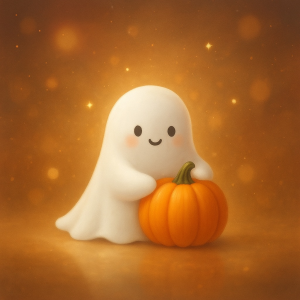 VELA FANTASMA HALLOWEEN