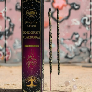 CUARZO ROSA - INCIENSO CRISTAL AROMA