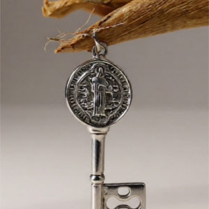 LLAVE SAN BENITO - COLGANTE PLATA 925