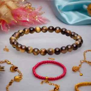 Pulsera de Ojo de Tigre 6mm
