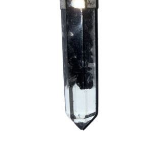 Colgante Punta de Shungit en Baño de Plata