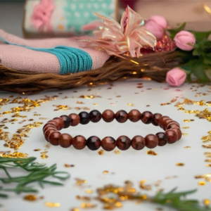 Pulsera de Obsidiana Caoba 6mm