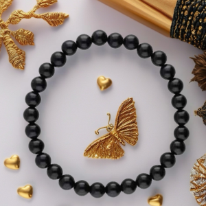 Pulsera de Obsidiana 6mm