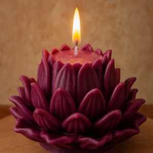 VELA FLOR DE LOTO GRANDE